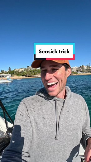 Do you get seasick? Try this . . . . . . . . . . #seasick #sea #fishing #boat #remedy #fish #kingfish #yellowfintuna #snapper