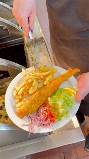 Fish and chips: the ultimate comfort food that never disappoints. #archiesfishchipsrestaurant #foodreels | Archies Fish&Chips Minster