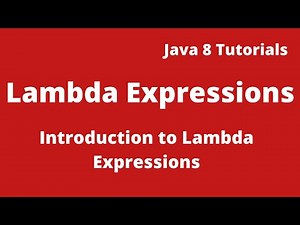 Java 8 Tutorial 01 :- How to Write Lambda Expression in Java 8