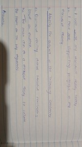 I will write my discursive essay today.2.1 I have one supporti... | Filo