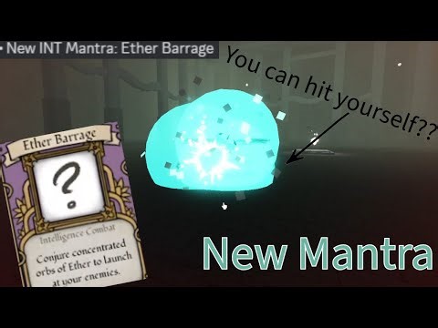 New Mantra - Ether Barrage | Deepwoken