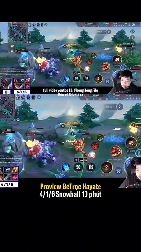 48K views · 176 reactions | PROVIEW FPT BÉTRỌC: Hayate Snowball 10 phút #ccpov | BLV Hải Phong | Facebook