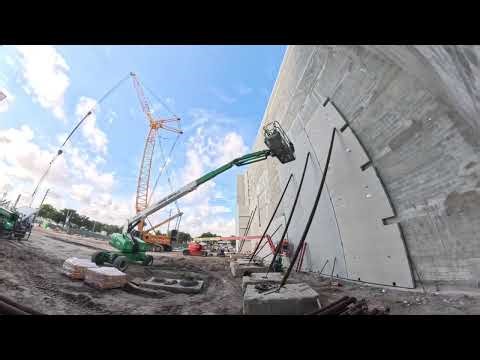 Installing a Wall Precast