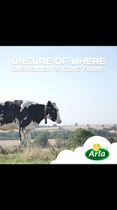 5.4K views · 29 reactions | Unknown ingredients from unkown sources?  No need to worry with Arla!  Start your day with REAL cow's milk! 拏 Try Arla 100% Natural Milk Goodness today! 朗 | Arla | Facebook