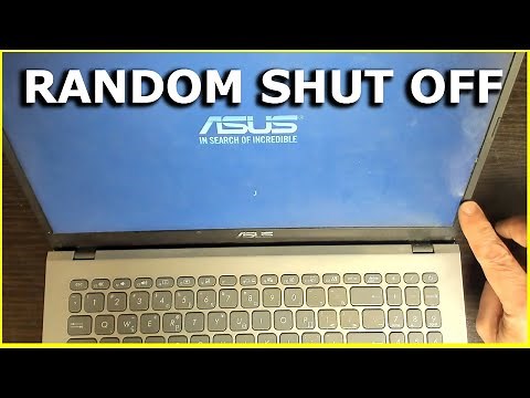 Asus Laptop sudden shut off easy fix