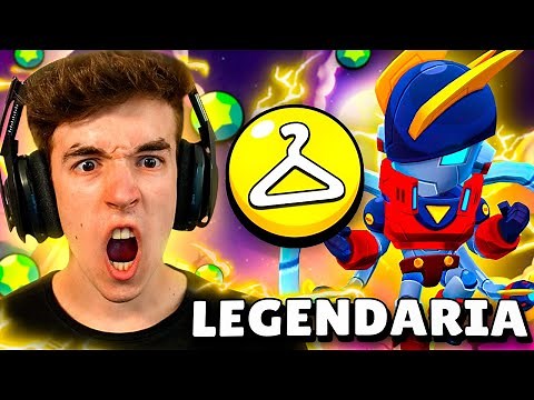 COMPRO LA SKIN LEGENDARIA de EDGAR MECA POR *300 GEMAS* en BRAWL STARS
