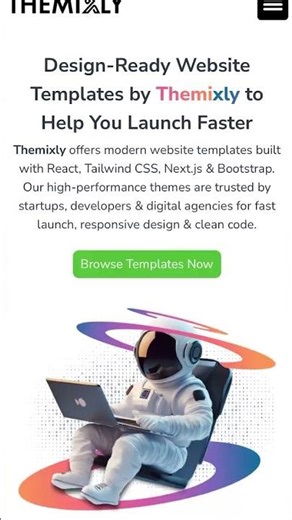 Modern Website Templates for Every Industry | Themixly