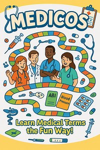 Medicos: Medical Terminology Board Game Fun and Educational for Medical and Nursing Student, Great Gift Idea - Etsy