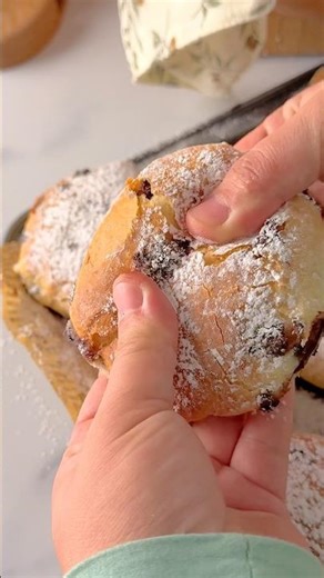 Perfect Double Chocolate Buns 🍫 Recipe in the comments 📝 #shorts #asmr