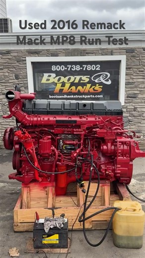 USED 2016 REMACK MACK MP8 ENGINE FOR SALE #dieselengine #dieselengineparts #mechanic #mack #diesel