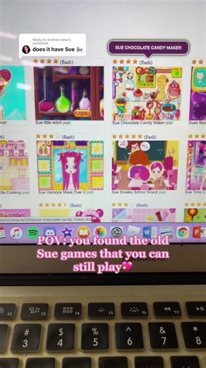 Play Sue Games Online at Games.KidzSearch.com