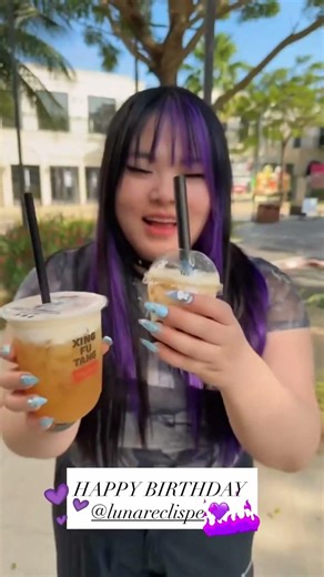 Lunar Birthday Edit ✨💜 #itsfunneh #krew #roblox