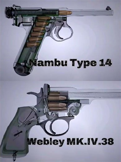 Nambu Type 14 vs Webley MK IV 38