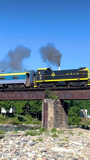 New York & Lake Erie Railroad Alco Charter #shorts