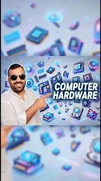 What is Computer Hardware? Explained in 60 Seconds | Beginner Friendly Guide #shorts #shortsfeed