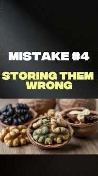 NEVER Eat Walnuts Like This — 5 Dangerous Mistakes #seniorhealth #seniortips #foodmistakes