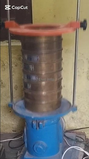 Sand gradation test | Sieve analysis test of sand #sandtest #lab #shorts