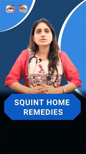 Squint Eye Home Remedies And Exercises