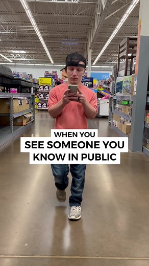 When You See Someone You Know in Public