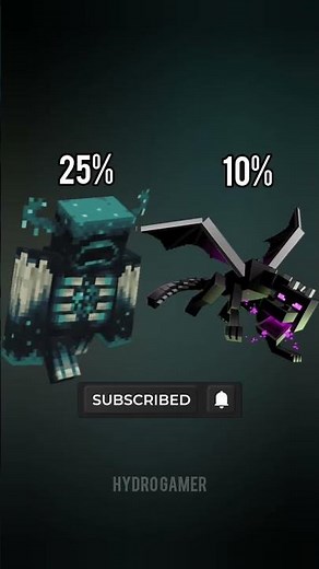 Warden vs Ender dragon #minecraft