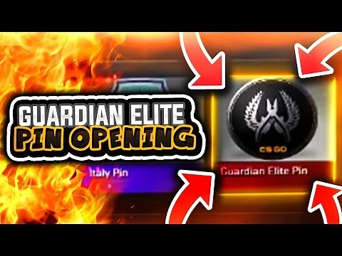 GUARDIAN ELITE PIN OPENING! (CS GO Collectible Pin Capsule Unboxing)