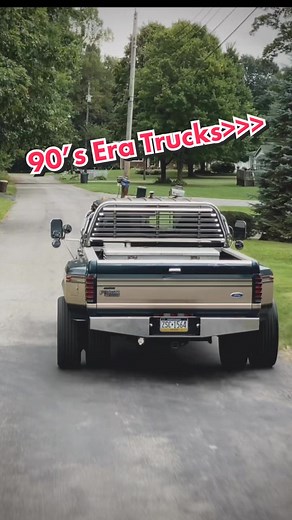 Vintage 90's Ford Dually Trucks Compilation