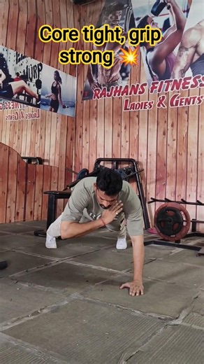 Core stability + Hand strength = Real power |#core #strenght