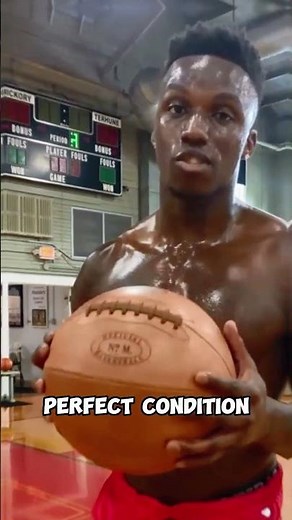 Dunking the FIRST Basketball Ever 😳