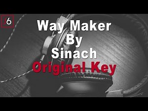 Sinach | Waymaker Instrumental Music and Lyrics Original Key