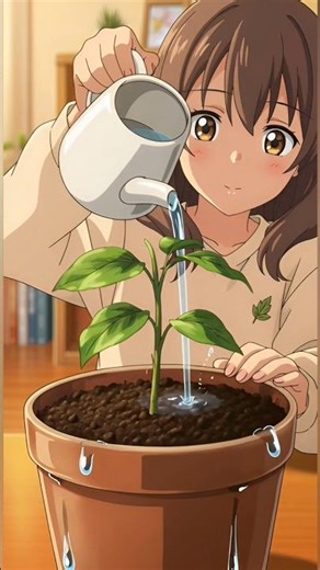 Cozy Rain Anime ASMR ☕🌧️ #shortsfeed #trending