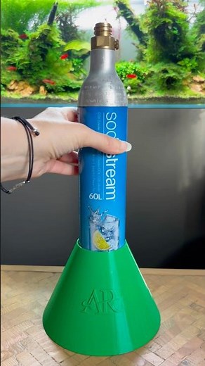 Support Sodastream CO2 #3dprinting #3dprint #aquarium