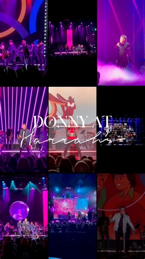 285K views · 4.1K reactions | Just a little over a week left of shows at @harrahsvegas before we take a short break!  Tickets are linked in the bio, come join the fun while you can. And if you can’t make it this round… don’t worry, we’ll be back in August, baby! https://donny.com/ #DonnyOsmond #LasVegas #Concert | Donny Osmond | Facebook