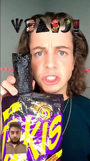 I Tried No Reaction Spicy Black Food Asmr and no reaction