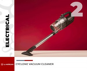 Happiness is a freshly cleaned house. ✨ Get the Cyclone Vacuum Cleaner that's easy to use, and makes cleaning a breeze. From your car to your couch, to even mattresses! Visit our website to order now. Click here: https://bit.atkasa.com/3b6HxfF #LeMorgan #LeMorganLifestyle #HomeOfQualityAndExclusivity #Cleaning #VacuumCleaner | Le Morgan South Africa