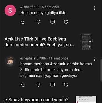 Açık Öğretim Lisesi öğrenci bilgileri nerede bulunur? Nasıl öğrenilir? #aol #açıklise