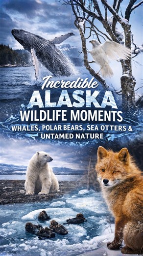 Incredible Alaska wildlife moments: whales, polar bears, sea otters & untamed nature