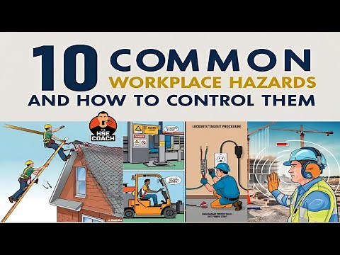 10 Common Workplace Hazards and How to Control Them ‪@TheHSECoach‬