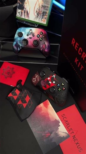 Rare Xbox Scarlett Nexus controllers, amazing!