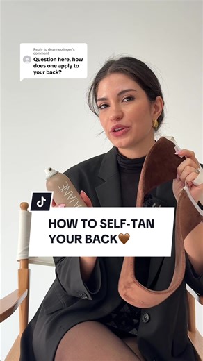 How to Self-Tan Your Back for Even Coverage