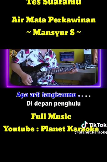 Air Mata Perkawinan: Dukung Duet Dangdut Karaoke