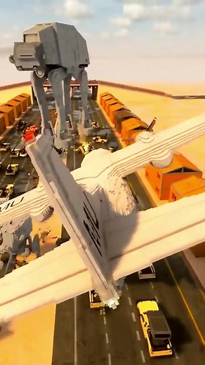 AT-AT Destruction #teardown #teardowngame #gaming #minecraft #satisfying #fyp #crash #foryoupage #gamingontiktok #viral #foryou #fypシ #cool #fy #fypage #wow #space #epic #lol #starwars #warzone