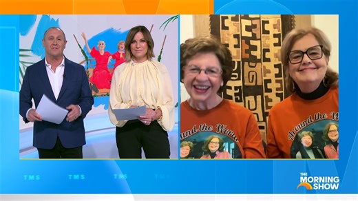 🇦🇺 We made it to Australia’s The Morning Show! What an honor to be interviewed by Kylie Gillies and Larry Emdur on Australia’s top-rated morning talk show. 💛 From Texas to TikTok to TV screens across the world - this adventure just keeps getting better! Thank you to The Morning Show team for such a warm welcome and for helping us share our story of friendship, faith, and fearless adventure. 🌍 🎥 Watch the full interview below! #TheTravelingNanas #AroundTheWorldAt80 #StillSayingYes #TheMornin