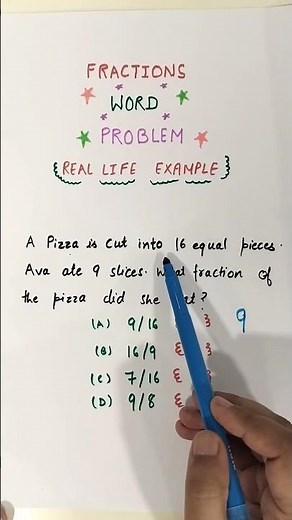 Can You Solve This Fraction Word Problem? Easy Maths Trick! #shorts #fractionfun #maths