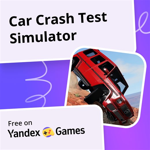 Car Crash Test Simulator - play online for free on Yandex Games