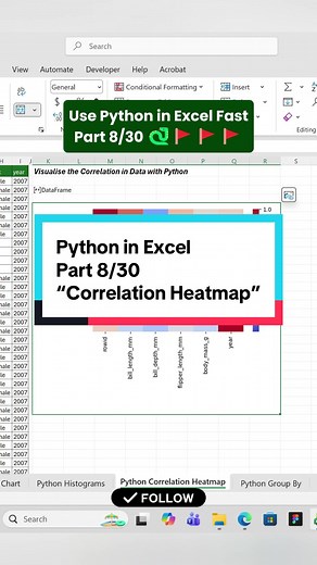 Día 8: Heatmap de Correlación en Python para Excel
