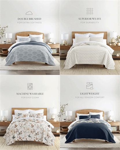 Sale: Use code TODAY43 for 43% off sitewide! ⭐️⭐️⭐️⭐️⭐️ ""Love, love, love Linens & Hutch! I've outfitted my home with their beautiful and affordable linens, towels, and decor. The quality is unmatched, and the prices are unbeatable, especially during their 40-50% off sales. Plus, their customer service is excellent—very | Linens & Hutch