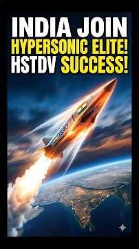 India’s Hypersonic Missile Breakthrough | DRDO’s Scramjet Explained