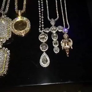 I like to call these 9 diamond necklaces: 9 LIVES. www.themoneyteam.com | Floyd Mayweather