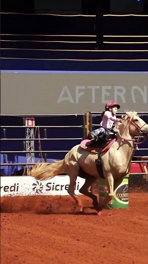 14.857s SPEED! Serena Mazzorana FLIES 🚀🐎 🤯