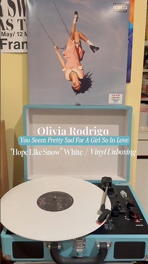 Unboxing Target Exclusive Vinyl Olivia Rodrigo 💓💿✨ “You Seem Pretty Sad For a Girl So In Love”
